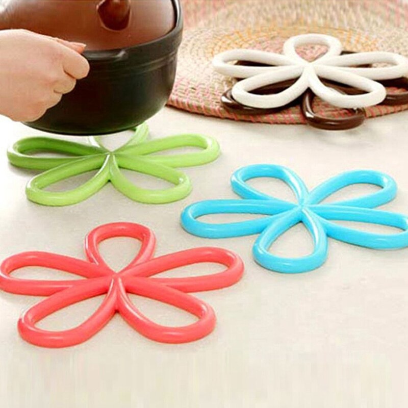 Hot sale Table Mat Durable Plum Non-Slip Heat Resistant Mat Coaster Cushion Placemat Hot Pan Pot Holder Pads Kitchen Accessories