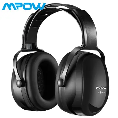 Mpow Official 044(Upgrade)Noise Reduction Safety Ear Muffs, Adjustable SNR 36dB Muffs, Hearing Protection with a Carrying Bag, Ear Defenders Fits Adults to Kids
