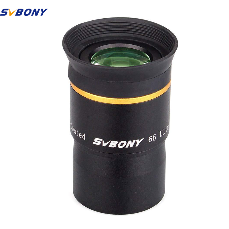 6//9//15//20mm Svbony Telescope Eyepiece 1.25 Telescope Accessories 66 Degree Ultra Wide Angle Eyepiece Threaded for Standard 1.25inch Astronomy Filters