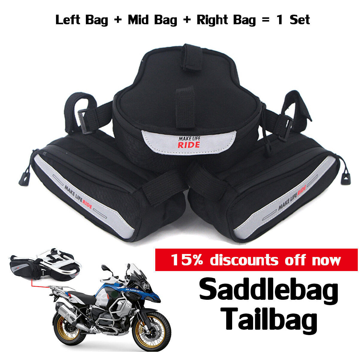 saddle bag for r15 v3