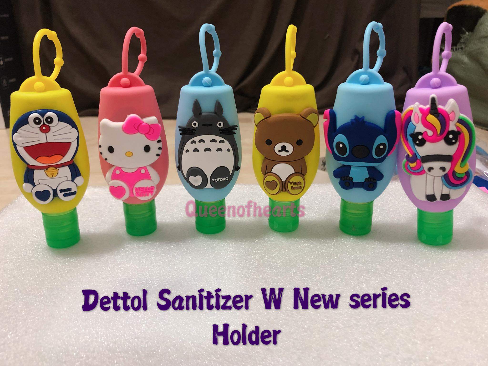 Dettol Sanitizer with cartoon Holder 50ml Lazada