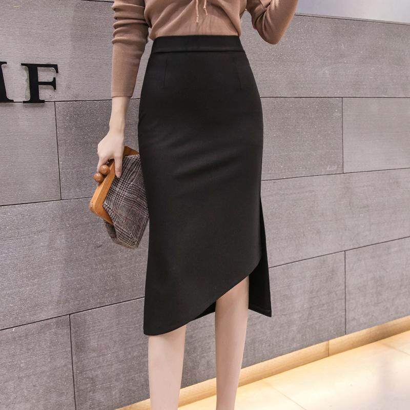 midi skirt office wear