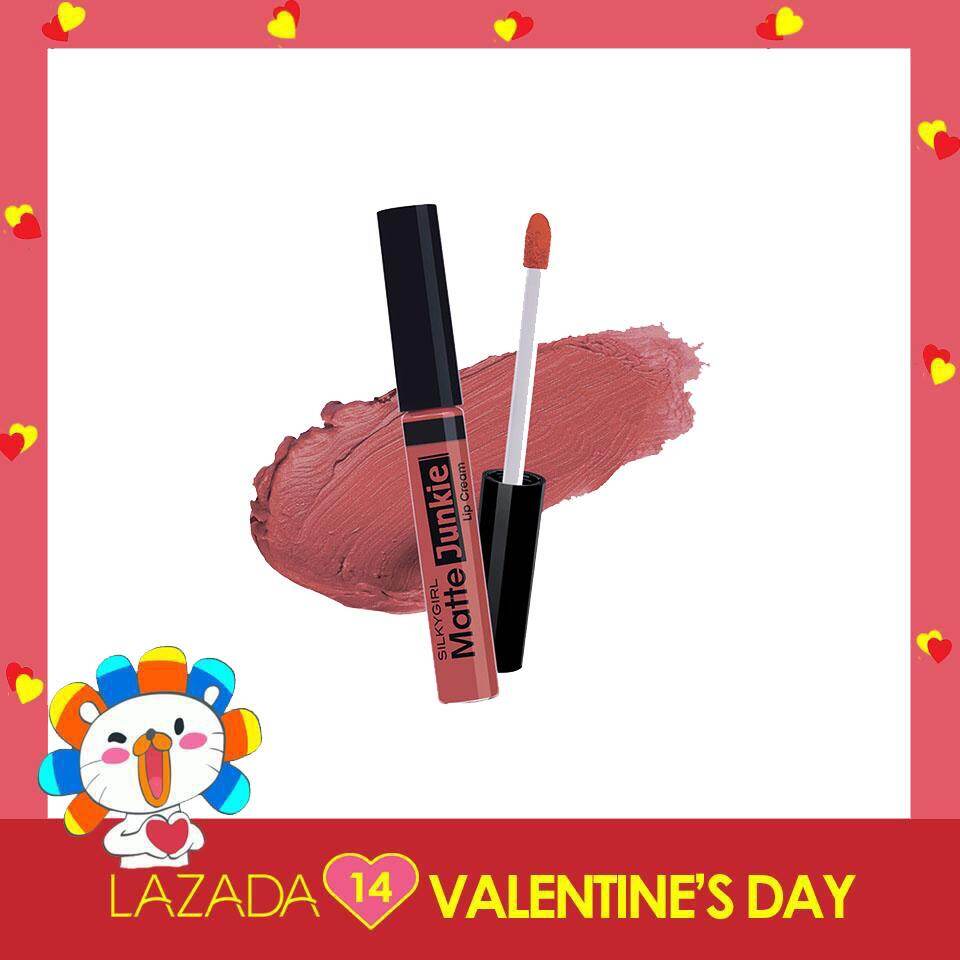 SILKYGIRL MATTE JUNKIE LIP CREAM 09 ROUGE lipstick Lazada