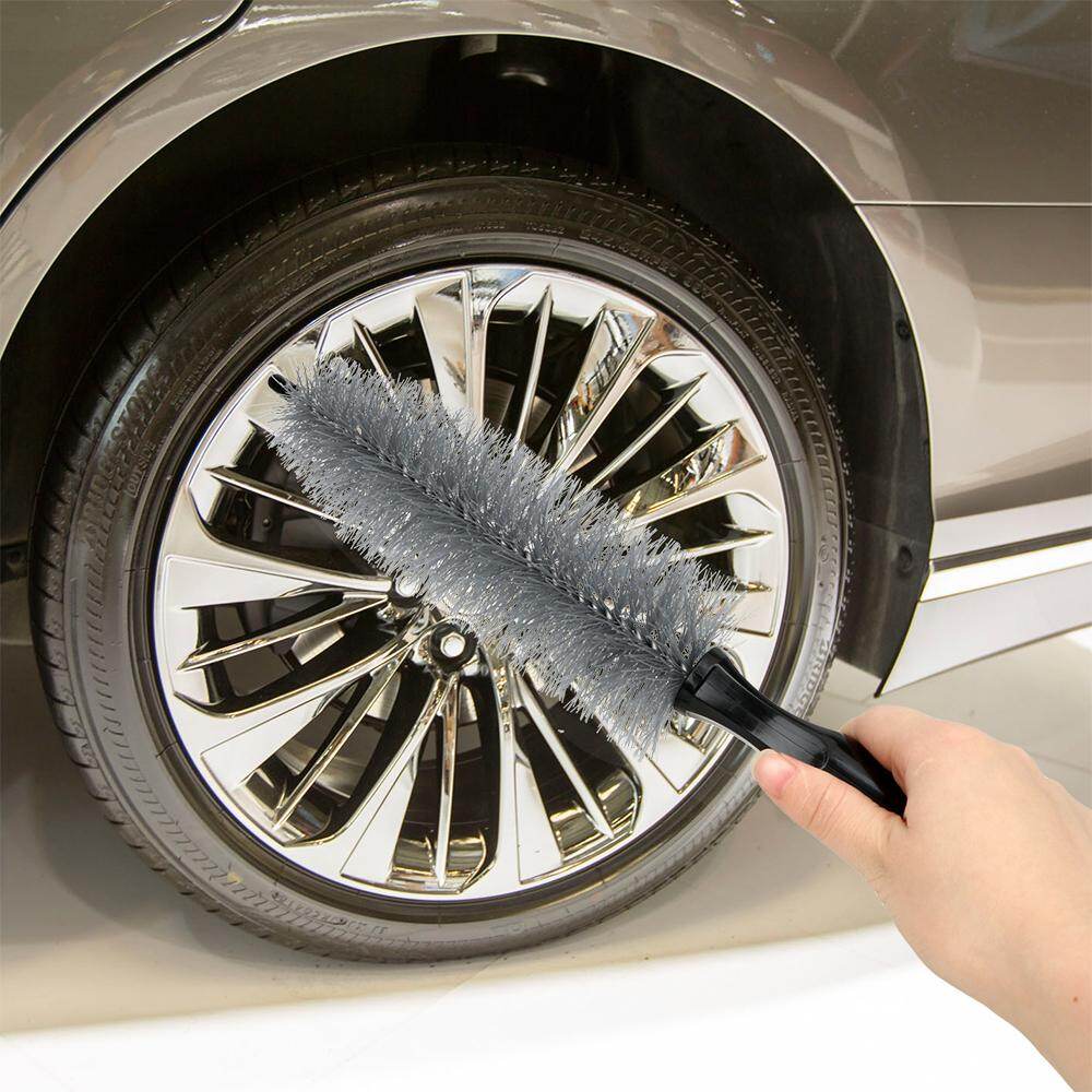Car Cleaning Brush Bumpers Wheel Tire Fender Rim Scrub Brush Clean Wash Brush Bike Washing Tool Car Accessories