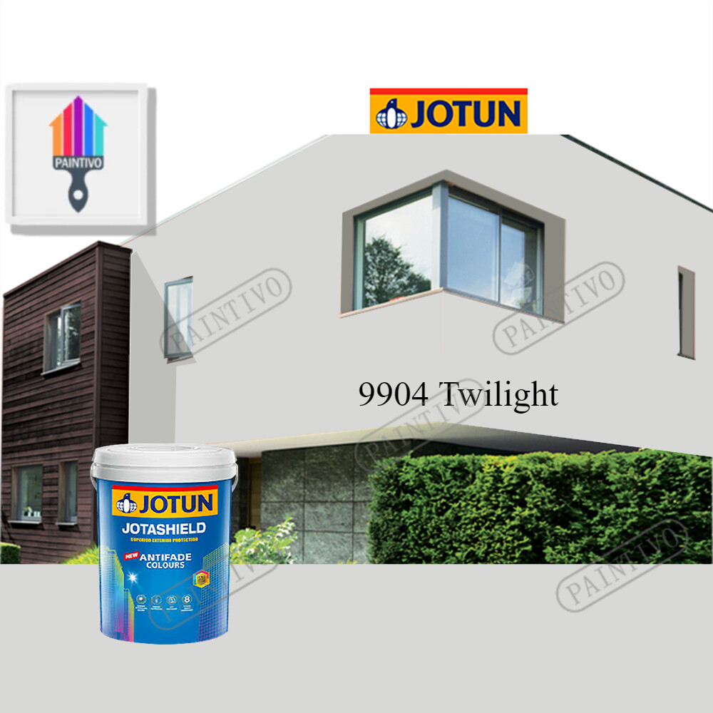 Twilight L Jotun Jotashield Antifade Grey Colour Exterior Anti Algae Anti Fungal Cat