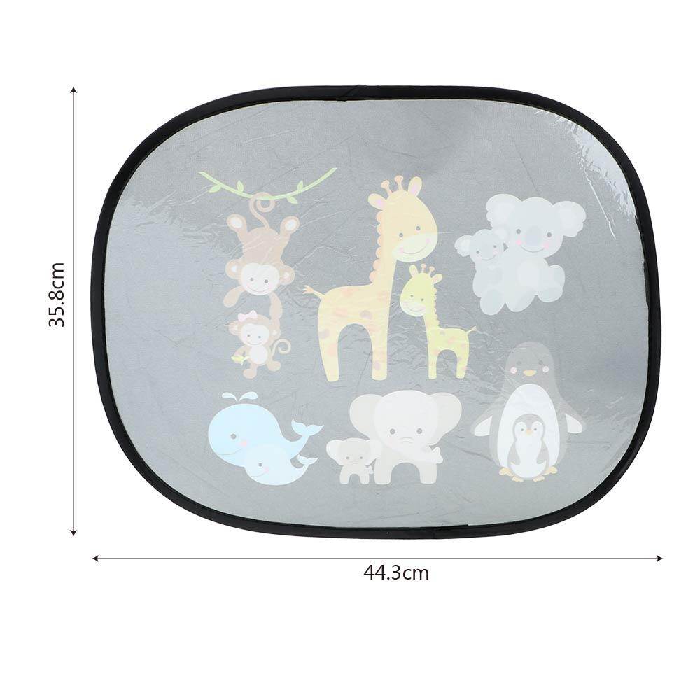 2PCS Windscreen Cover Auto Sun Shades Protector Windshield Shade Car Curtain Side Window Screen Sunshades Car-styling