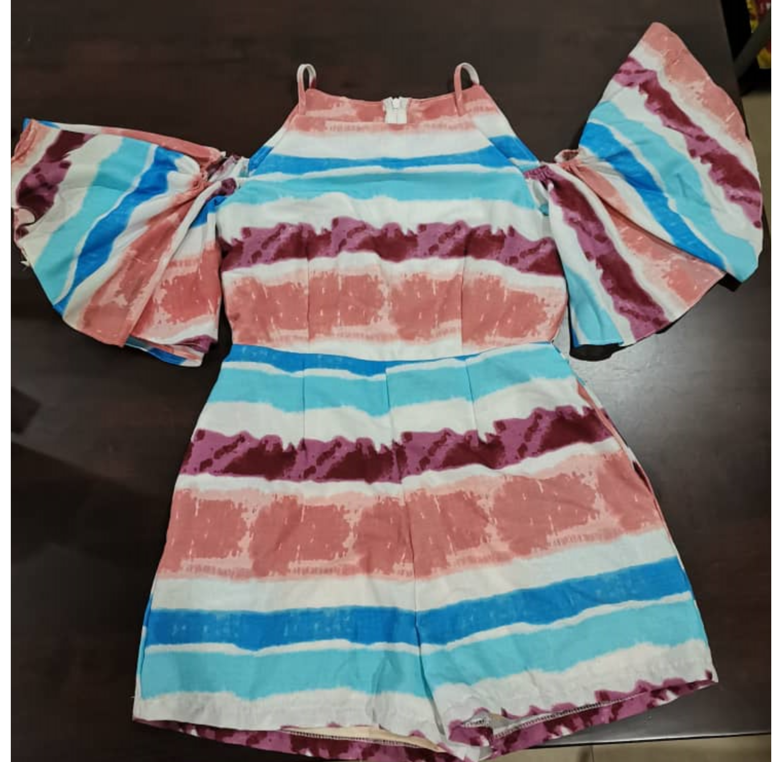 rainbow one piece jumpsuit
