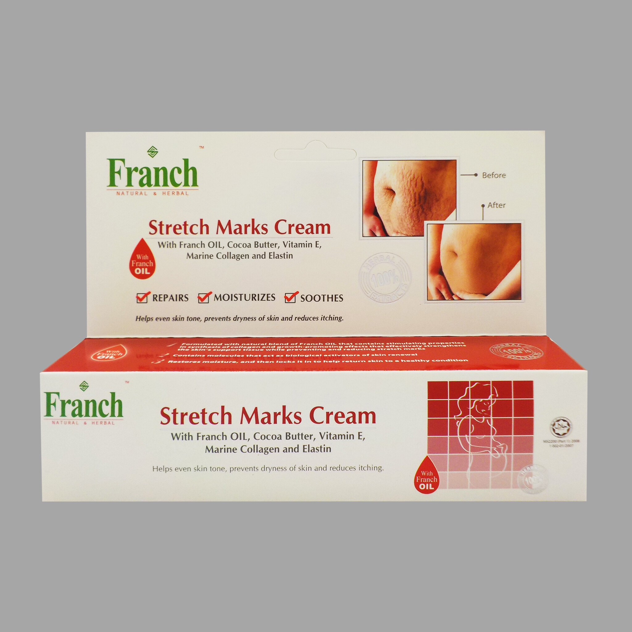 franch stretch marks cream