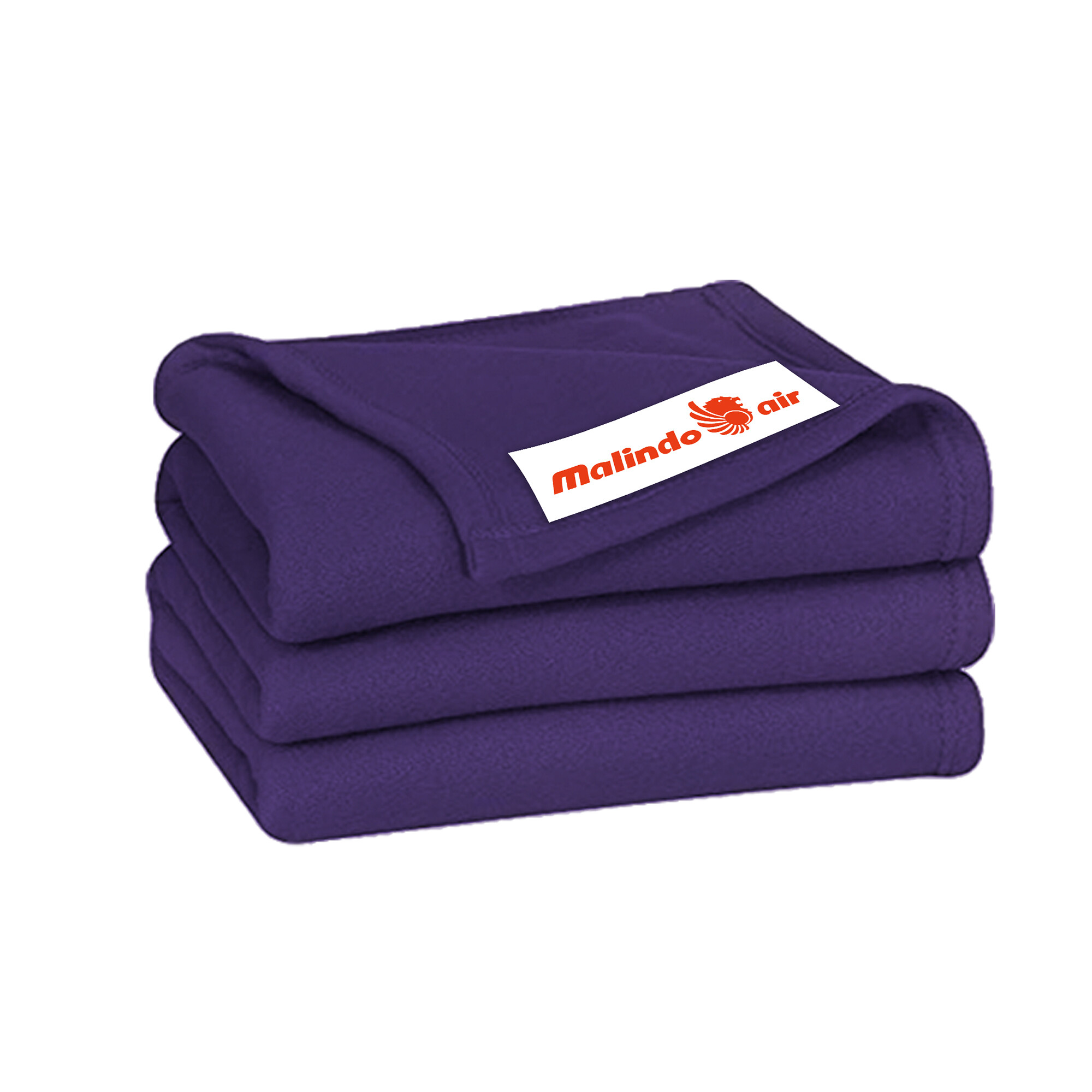 Malindo Official Merchandise Royal Purple Fleece Blanket Lazada