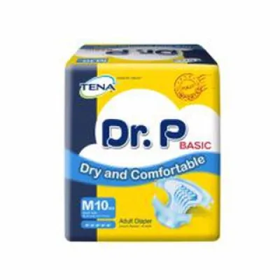 Tena Dr P ( M ) Adult diaper / diapers 1 bags x10 pcs per bag