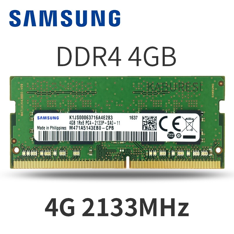 DDR4 4 กิกะไบต์แล็ปท็อปหน่วยความจำRAM 4 กิกะไบต์ 2133 เมกะเฮิร์ตซ์Memoria260-pin SODIMM RAM Stickสำหรับโน๊ตบุ๊ค 100% เดิม 4 กิกะไบต์