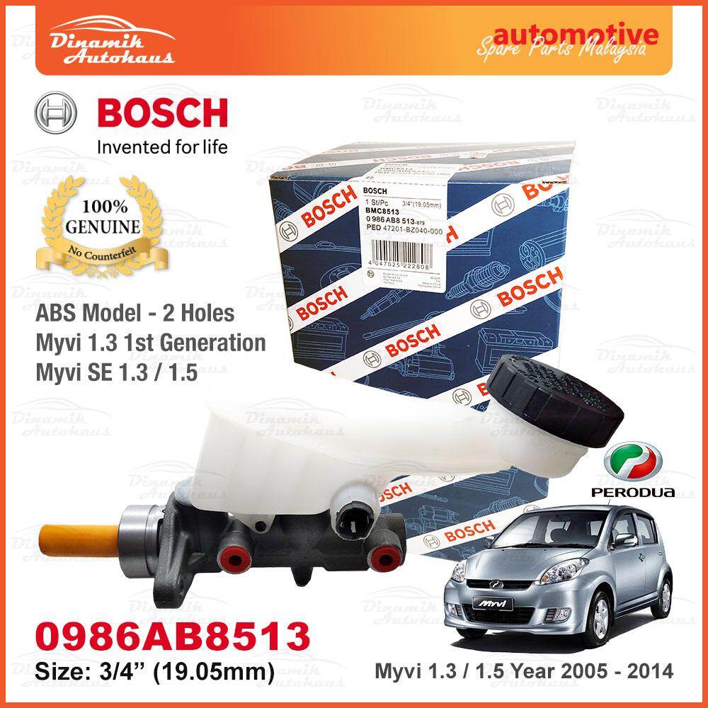 Perodua Myvi Car 1 3cc 1 5cc 1st Generation Se Abs Year 2005 2014 Brake Master Cylinder Pump Bosch 0986ab8513 Lazada