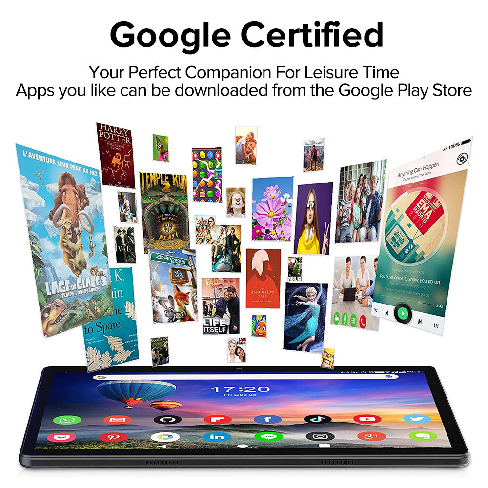 TOP2【Buy 64GB Ship 128GB】LABRICK X90 Tablet PC 5G Dual SIM Android 10 2 ...