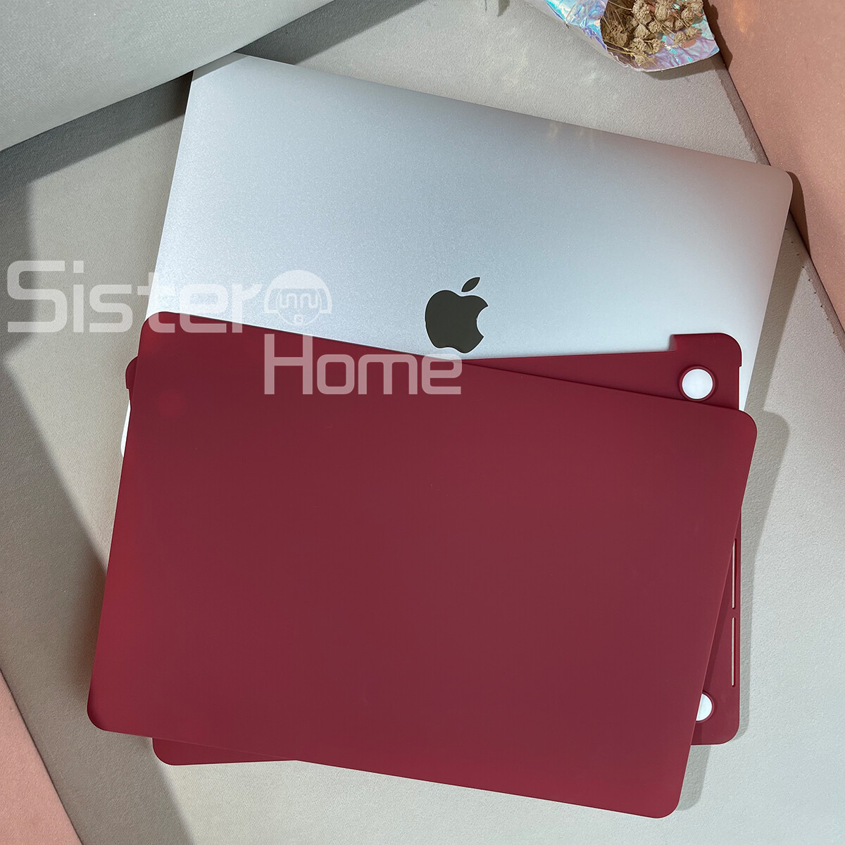 Macbook Pro 13 Inch Model【A1502 A1425】with Retina 2012 Last-2015 Release SisterHome 4 in 1 Set Crystal Transparent Matte Quicksand Marble PU Leather Hard Plastic Case For Mac Pro 13.3 with Screen Protector+Keyboard Cover+Dust Plug