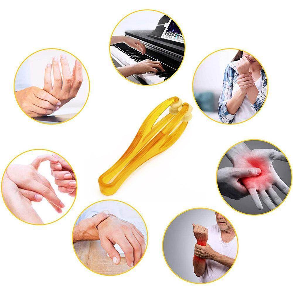 TUKE Set 2 dụng cụ lăn giúp thư giãn ngón tay hỗ trợ tuần hoàn máu - INTL
