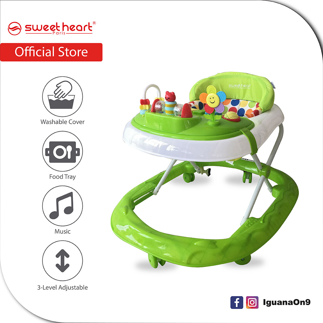 sweet heart paris baby walker