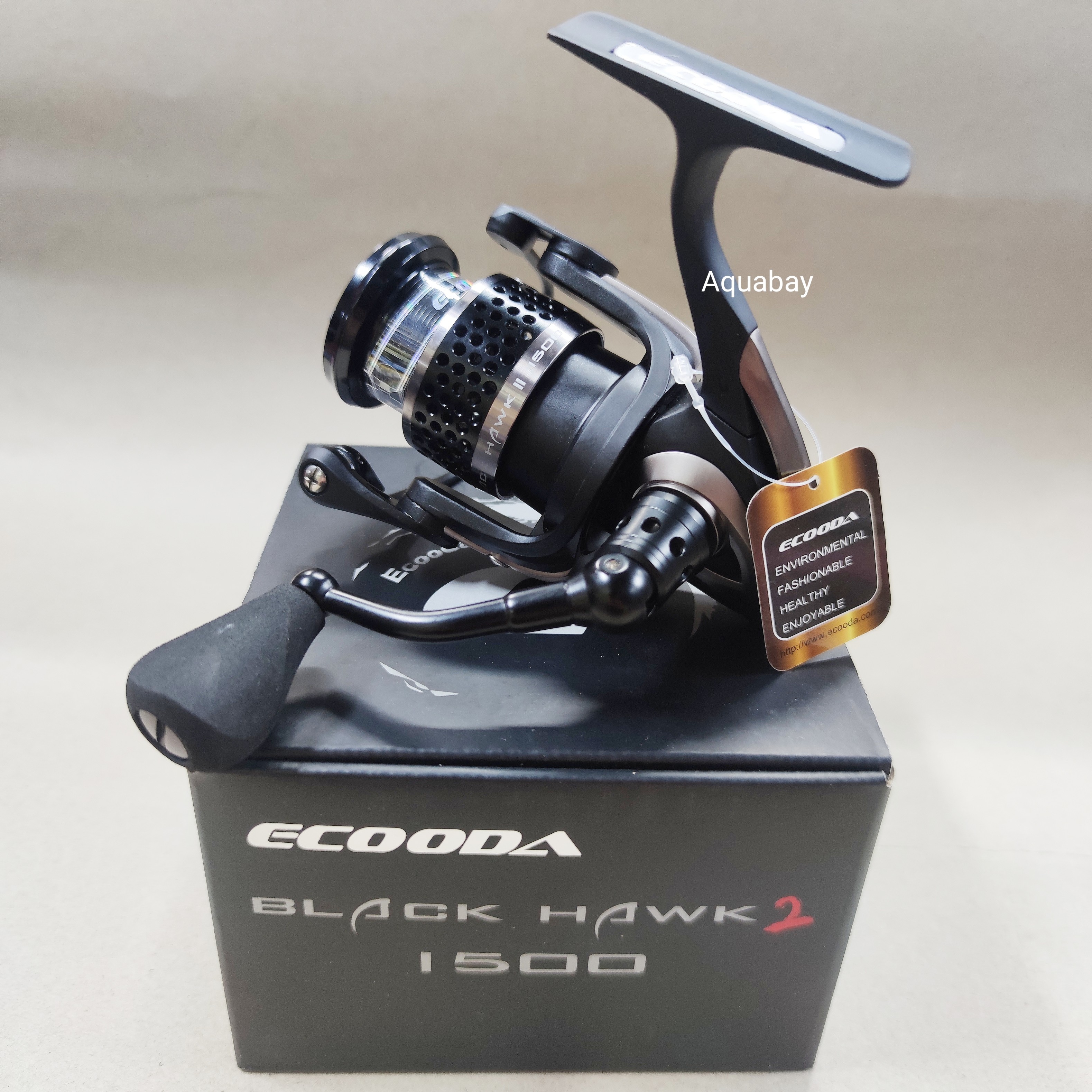 black hawk fishing reels Ecooda II Spinning Reel Lunker Supply Experience precision with Maxxon Flys HAWK Reel ECOODA Black Hawk II 3000