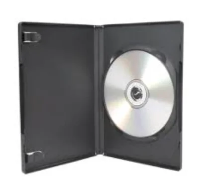 DVD PP 14mm Black Case Casing~1 Disc