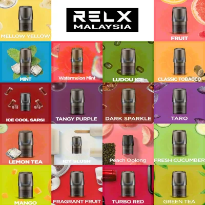 RELX 100% Original and Ready Stock RELX Malaysia Flavor Refill Pods