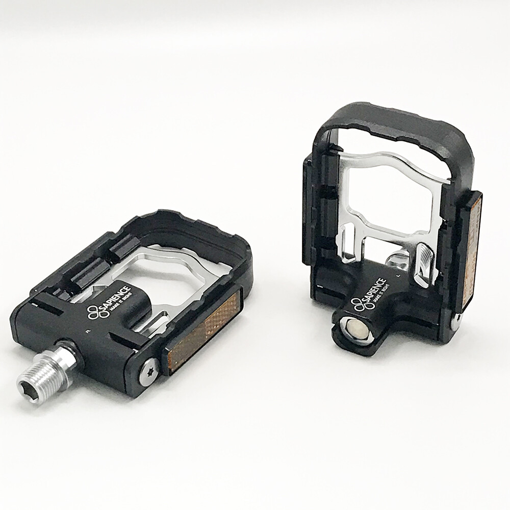 Bicycle Pedal Pedal Lipat Sapience Sapience Alloy CNC Folding