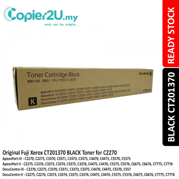 Original Fuji Xerox Ct1370 71 72 73 Cymk Toner For Fuji Xerox Apeosport Docucentre Iv V C2270 C2275 C3370 C3375 C4470 C4475 C5570 C5575 C6675 C7775 Lazada