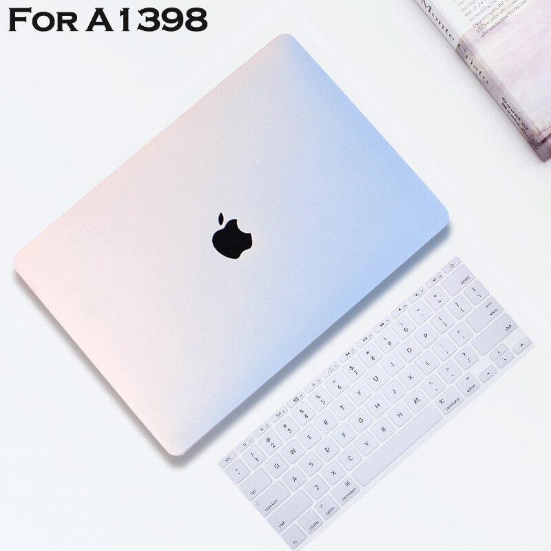 Macbook Pro Retina 15 Inch Protective Case Model A1398 Mid 12 Mid 15 Matte Soft Touch Hardshell Series Case Free Keyboard Cover Protector Lazada