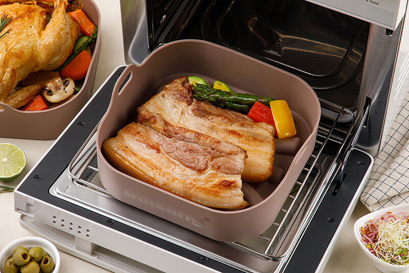 Balsang Air Fryer Silicone Pot Round & Square Kitchen accessories (No