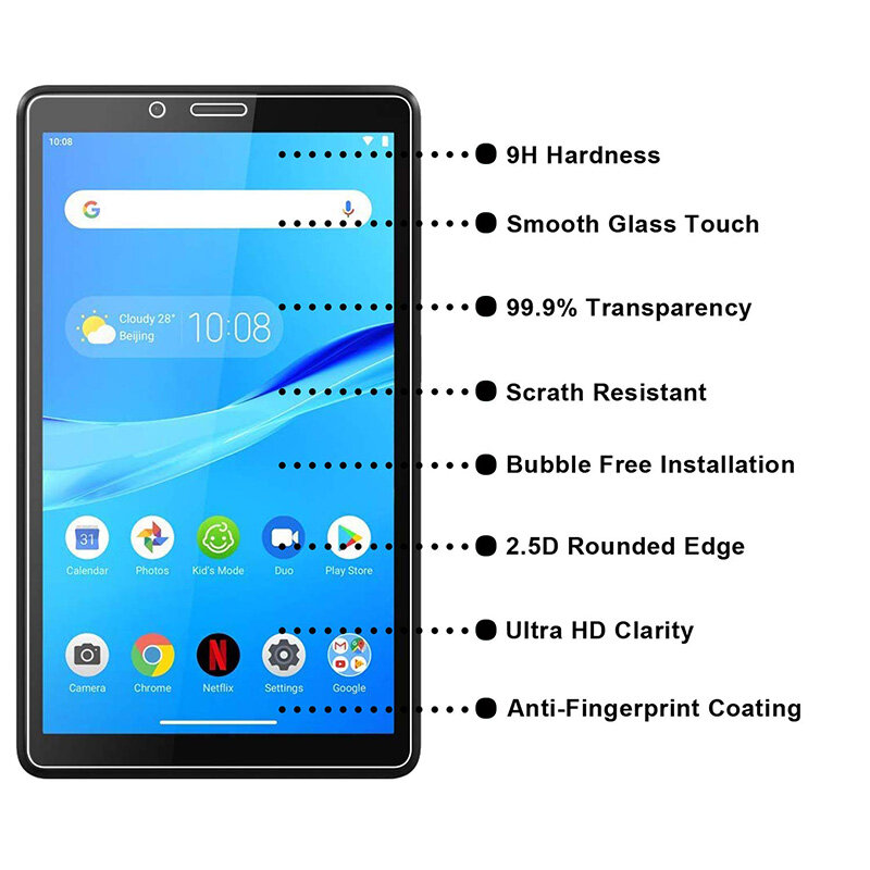 Lenovo Tab M7 TB-7305F Tempered Glass Screen Protector for Lenovo M7 TB-7305X TB-7305i TB-7305N Tempered Screen Glass Guard
