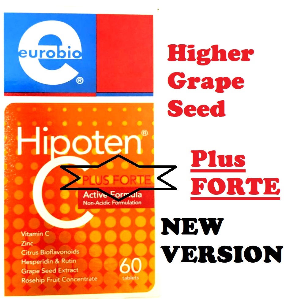 Eurobio Hipoten C Plus Forte 60 Tablets Exp 03 2022 Lazada