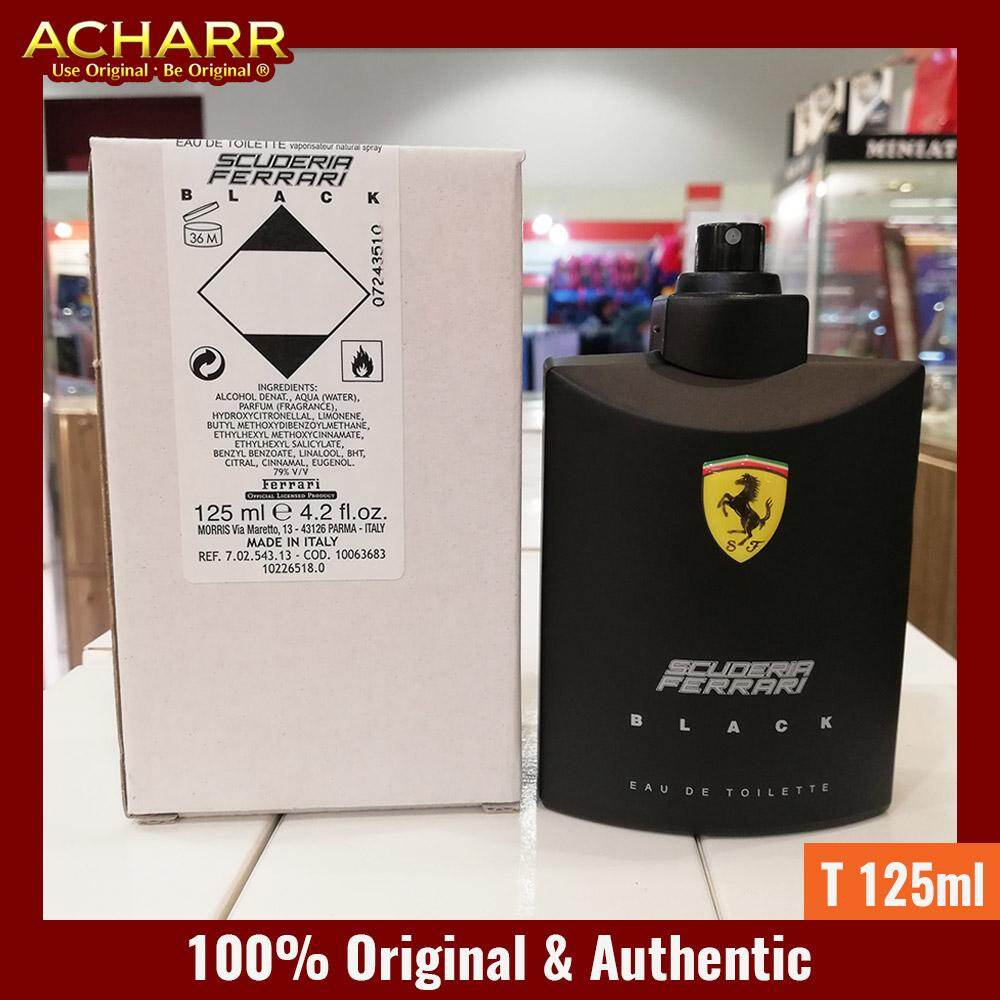 perfume ferrari black masculino eau de toilette 125ml avaliações
