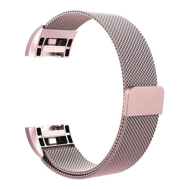 Fitbit charge 2 hot sale rose gold replacement band