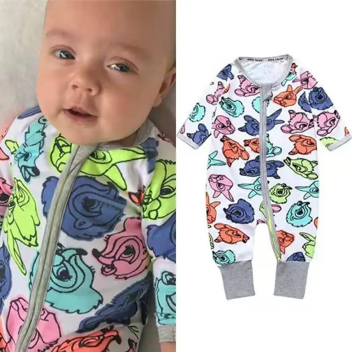 NOBRAND Baby Girls Clothes Infant Jumpsuit Newborn Pajama Long Sleeve 3 6 9 12 Months Toddler Child Romper