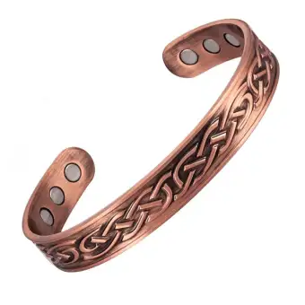 Benlang Viking Copper Bracelet Men Cuff Adjule Bangles Women Benlang Viking Copper Bracelet Men Cuff