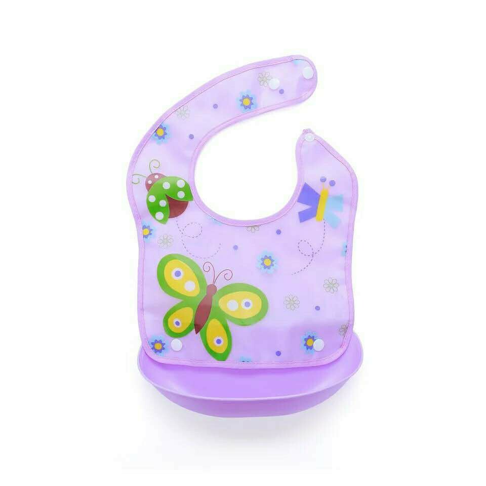 Waterproof EVA Detachable Baby Bibs Foldable Baby Bib Silicone | Lazada