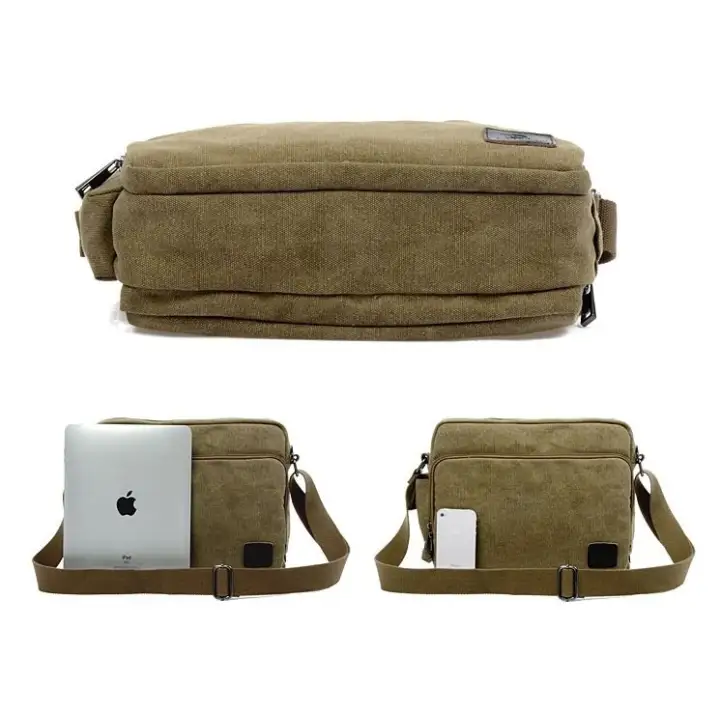 men's canvas handbags