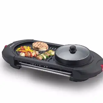 Morgan 2 In 1 Electric Bbq Pan Grill Steamboat Cooker Mpg Morgan 2 In 1 Electric Bbq Pan Grill Steamboat Cooker Mpg