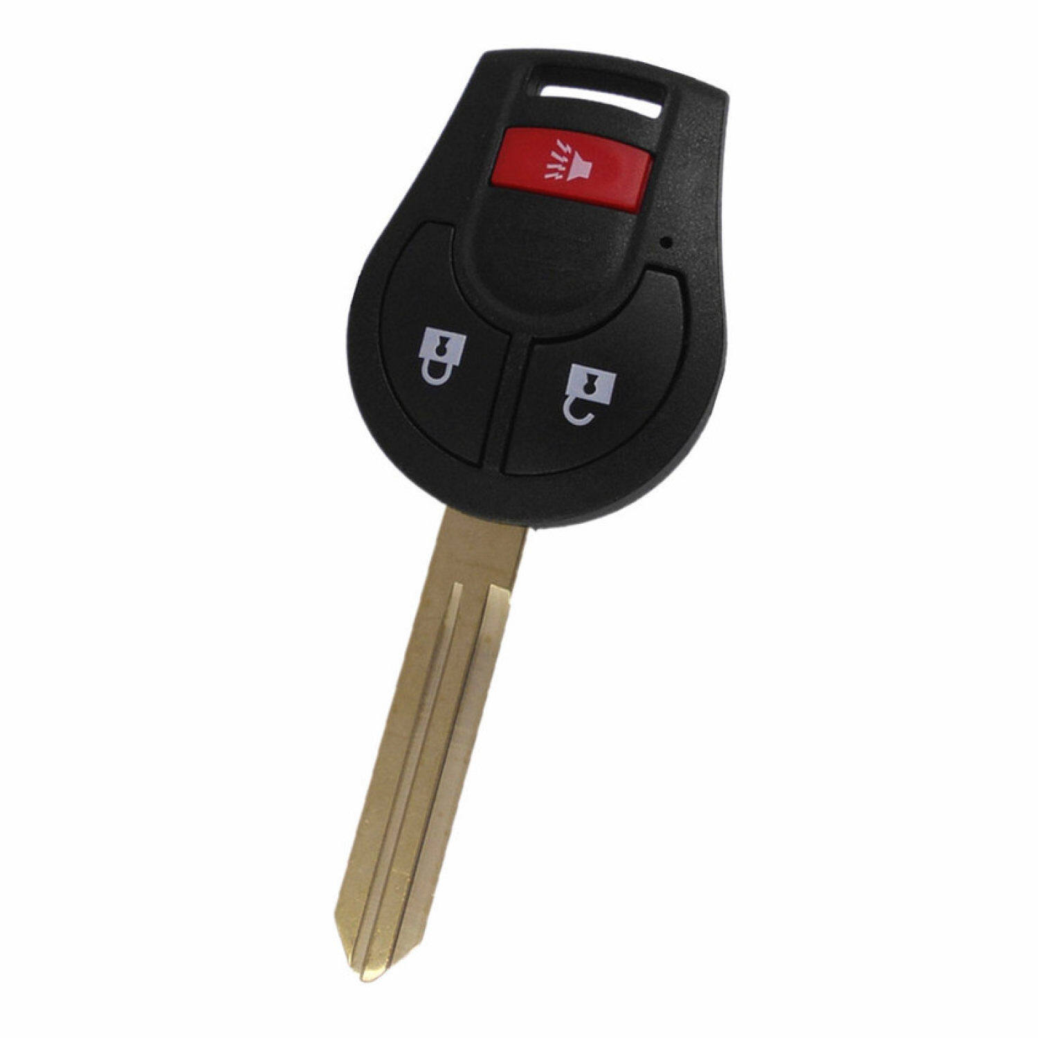 New Remote Key Shell 3 buttons for Nissan March Sunny Maxima AltimaSentra Versa Keyless Entry Fob Case Housing Car Alarm Cover - intl