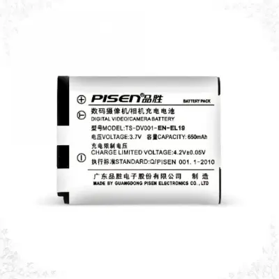 Original Pisen Camera Battery EN-EL19 Nikon Coolpix S3200 S3400 S3300 S6600 S32 Battery Warranty 1Y