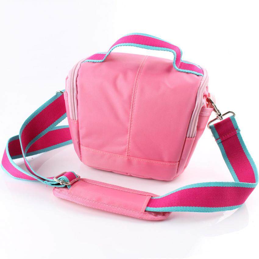 Merah Muda Kamera Kasus Tas untuk S8600 S9800 SL1000 S4850 S4530 S8450 S9400W S9900W HS50 S2600 S2900 HS28EXR X-M1 X-T10 X-E1 x-E2 X-E3 X-A1 X-A2-Internasional