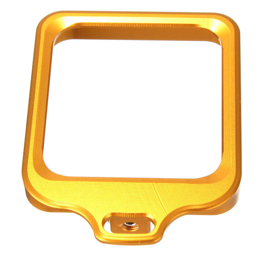 Pro Aluminium Tali Pengikat Logam Lensa Cincin Pengatur + Perlengkapan Obeng untuk GOPRO HERO 3 + 4 (Emas)