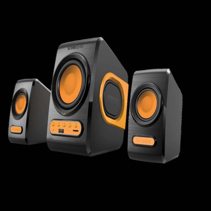 Sonic Gear Quatro V Speaker Orange Lazada sonic gear quatro v speaker orange lazada