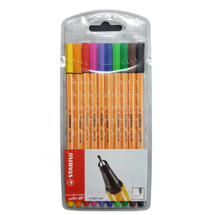 stabilo colored pens