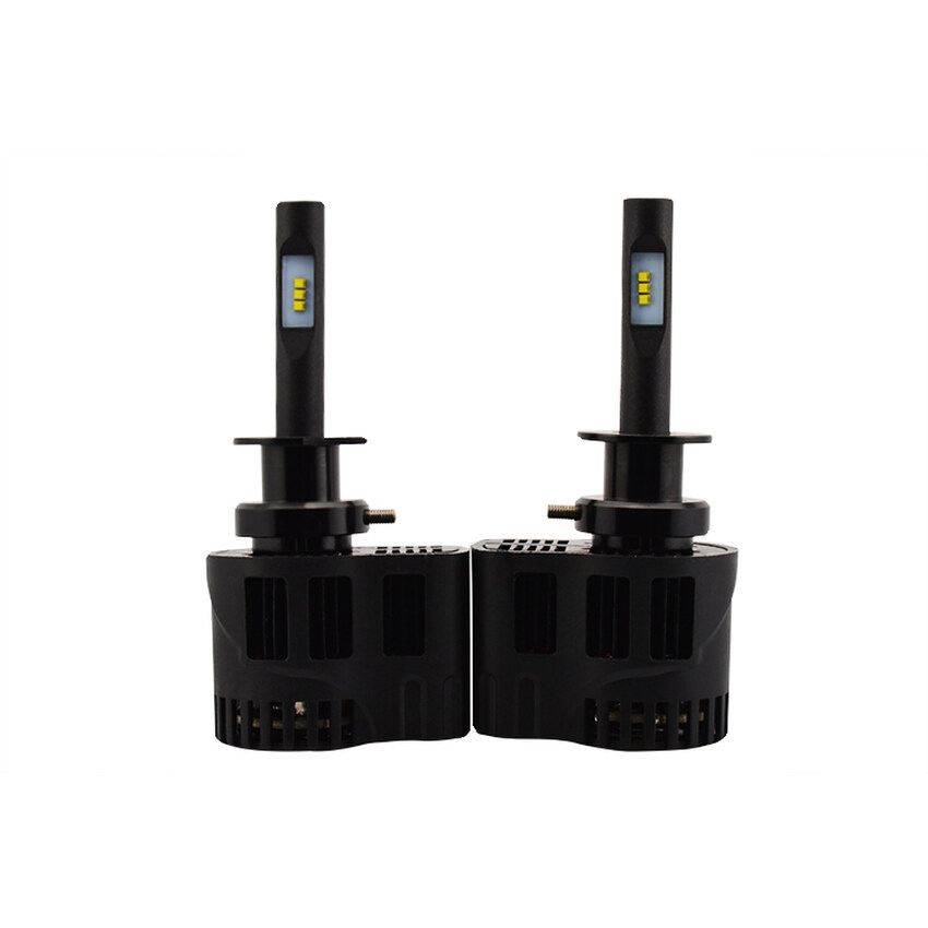 Super Cerah All-In-One Tanpa Kipas 6400LM H1 Isi Ulang Halogen Ledauto Lampu Perangkat Konversi Bola Lampu Lampu Kabut Lampu Mobil