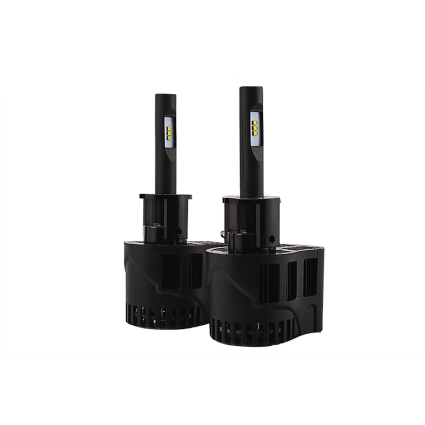 Super Cerah All-In-One Tanpa Kipas 6400LM H3 5000 K Halogen Replacementled Bohlam Lampu Besar Mobil Kabut Kit Konversi Lampu Mobil