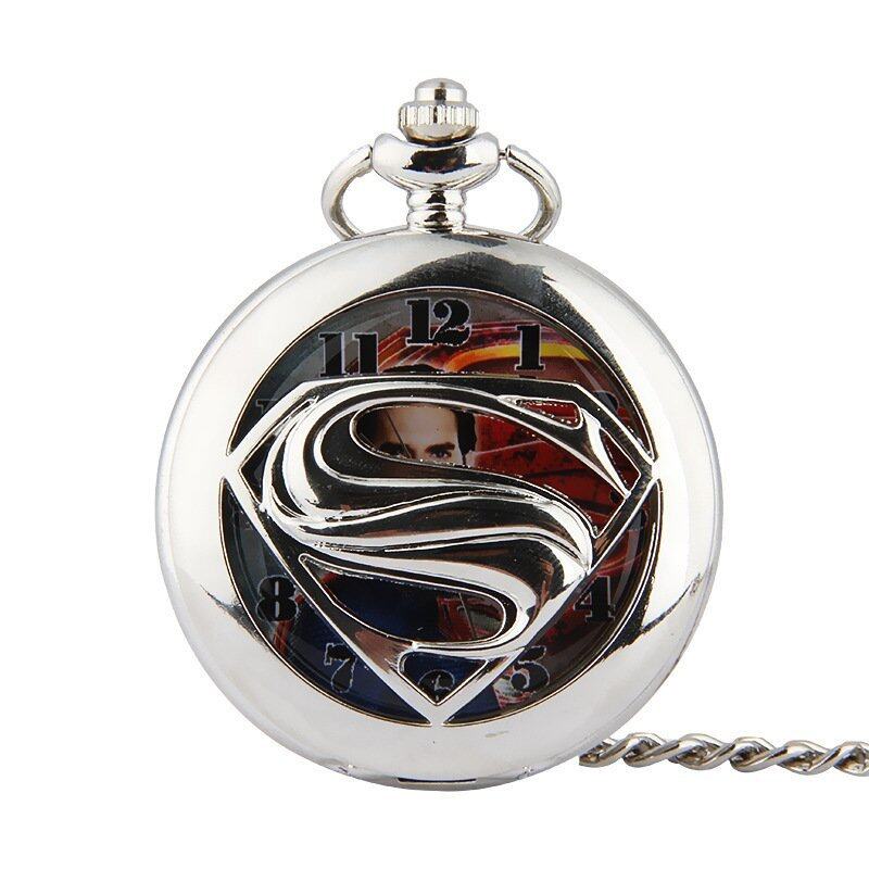 Surperman Pocket Watches Bronze Tone Malaysia