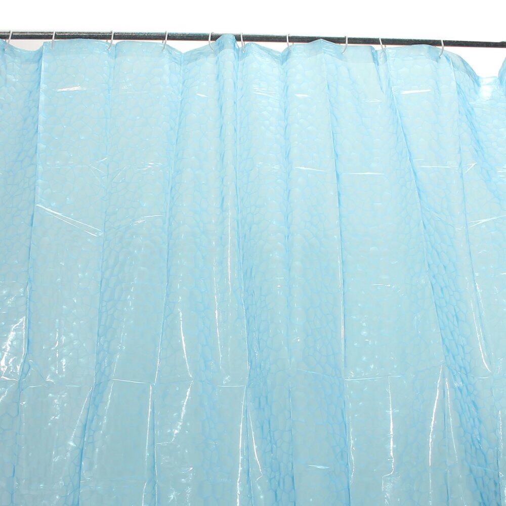 Teamwin 3D Water Cube Waterproof Bathroom Bath Shower Curtains With Hooks EVA 71x71inch - Intl