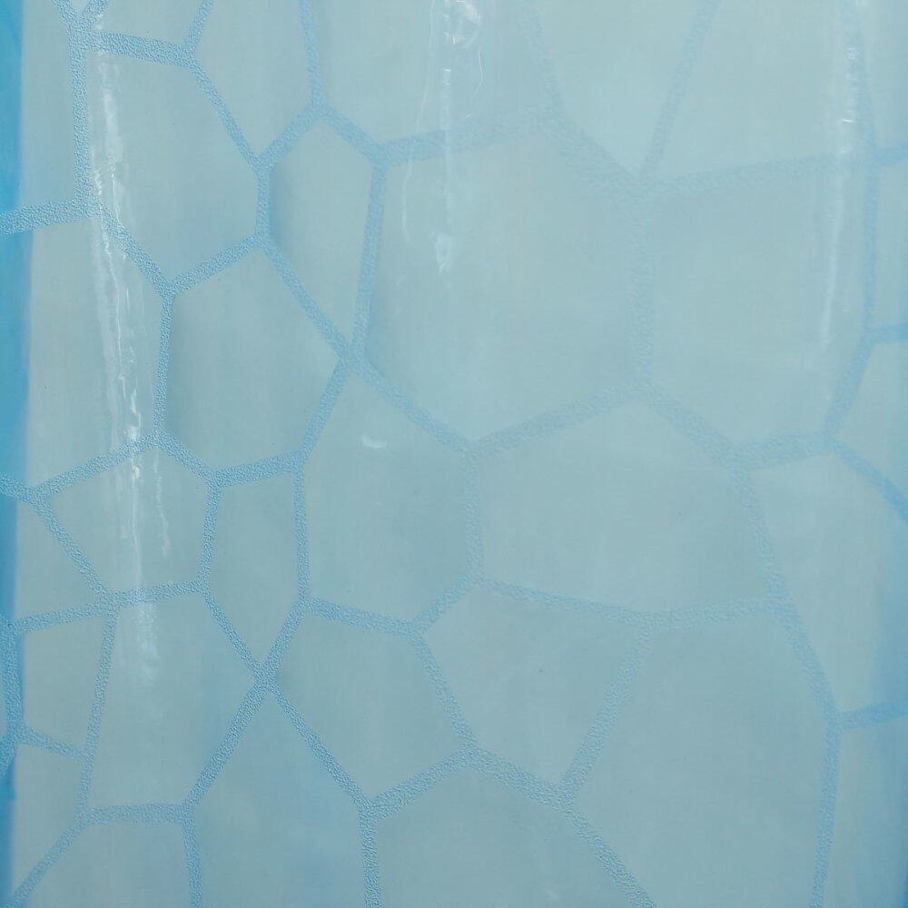 Teamwin 3D Water Cube Waterproof Bathroom Bath Shower Curtains With Hooks EVA 71x71inch - Intl