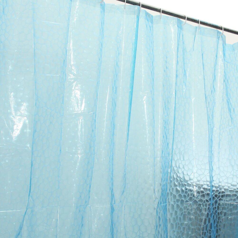 Teamwin 3D Water Cube Waterproof Bathroom Bath Shower Curtains With Hooks EVA 71x71inch - Intl