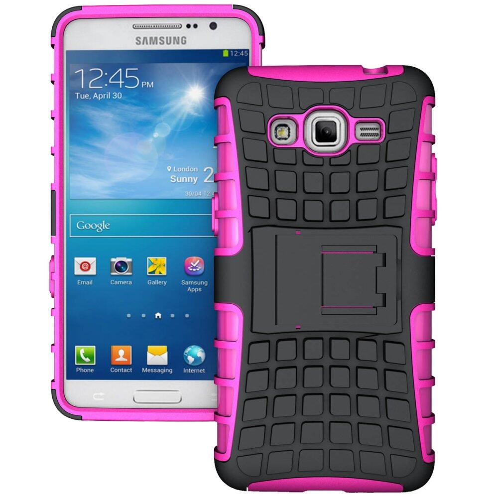 POPO BALL TPU + PC Back Case for Samsung Galaxy Grand Prime (SM-G530F)/Duos TV SM-G530BT (Pink)