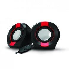 VINNFIER Icon 202 USB Portable Speaker (BLACK RED) Malaysia